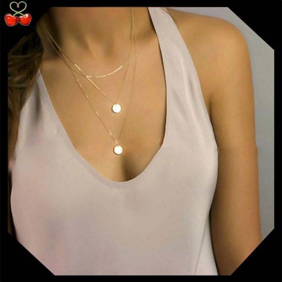 Mary's Cherries Boutique Jewelry - 2/$25🍒 SEQUIN Long Layered Necklace